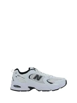New Balance: Белые кроссовки 