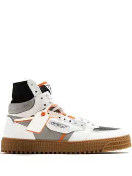 Off-White: Белые кроссовки  Off Court