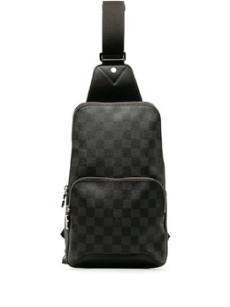 Louis Vuitton Pre-Owned: Чёрная сумка 