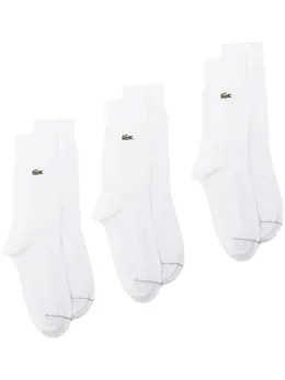 Lacoste: Белые носки 