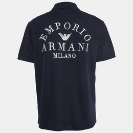 Emporio Armani: Синее поло