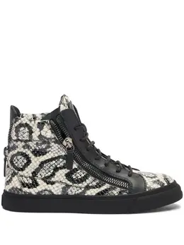Giuseppe Zanotti: Чёрные кроссовки  Nicki