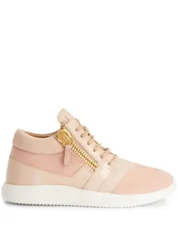 Giuseppe Zanotti: Розовые кроссовки 