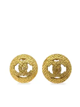 CHANEL Pre-Owned: Серьги 