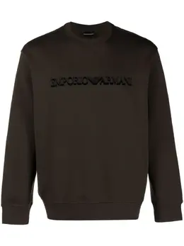 Emporio Armani: Свитшот с принтом 