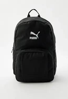 PUMA: Чёрный рюкзак 