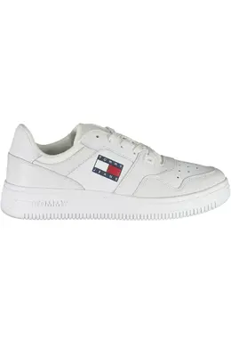 Tommy Hilfiger: Белые кроссовки 