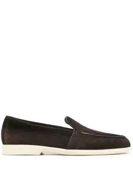 Santoni: Коричневые туфли 
