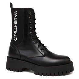 Valentino: Чёрные ботинки 