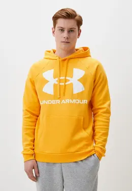 Under Armour: Жёлтая толстовка 