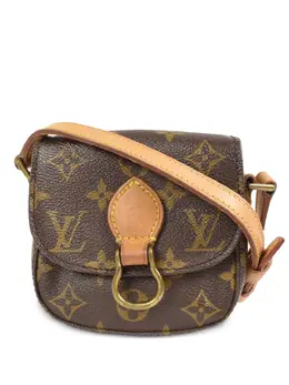 Louis Vuitton Pre-Owned: Коричневая сумка через плечо