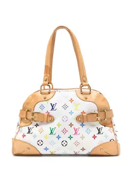 Louis Vuitton Pre-Owned: Белая сумка 