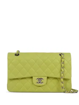 CHANEL Pre-Owned: Зелёная сумка 