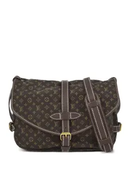 Louis Vuitton Pre-Owned: Коричневая сумка через плечо 