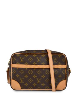 Louis Vuitton Pre-Owned: Коричневая сумка через плечо 