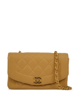 CHANEL Pre-Owned: Бежевая сумка 