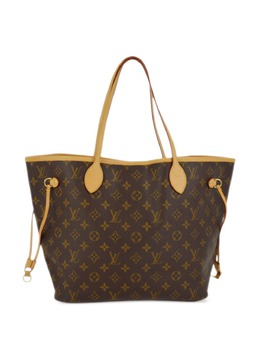 Louis Vuitton Pre-Owned: Коричневая сумка-шоппер 