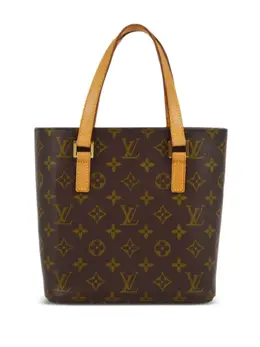 Louis Vuitton Pre-Owned: Коричневая сумка-шоппер 