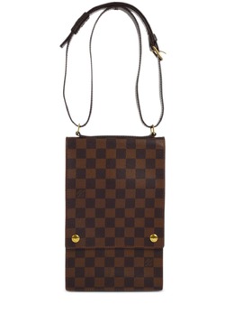 Louis Vuitton Pre-Owned: Коричневая сумка 