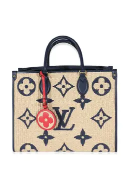 Louis Vuitton Pre-Owned: Бежевая сумка-шоппер