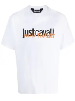 Just Cavalli: Футболка с принтом 