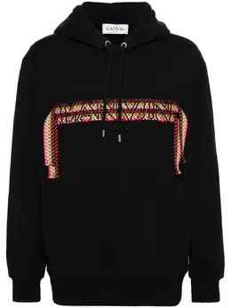 Lanvin: Хлопковая толстовка  Curb