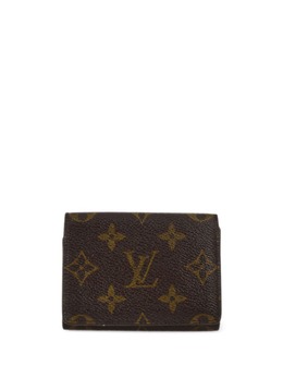 Louis Vuitton Pre-Owned: Коричневый картхолдер