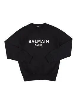 BALMAIN: Свитшот с принтом 