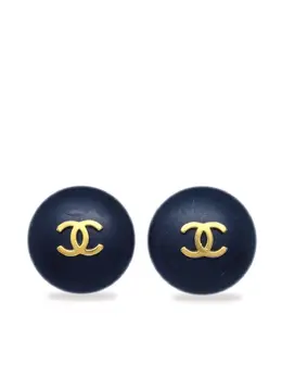 CHANEL Pre-Owned: Серьги 