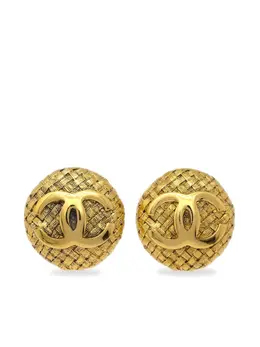 CHANEL Pre-Owned: Серьги 