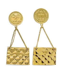 CHANEL Pre-Owned: Серьги 