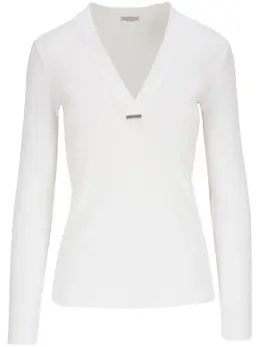 Brunello Cucinelli: Хлопковый топ 