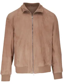 Brunello Cucinelli: Замшевая куртка 