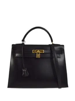 Hermès Pre-Owned: Чёрная сумка 