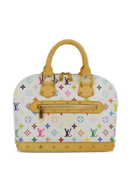 Louis Vuitton Pre-Owned: Белая сумка 