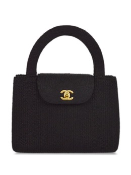 CHANEL Pre-Owned: Чёрная сумка 