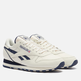 Reebok: Белые кроссовки  Classic Leather