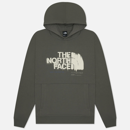 The North Face: Серая толстовка  Graphic