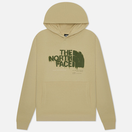 The North Face: Бежевая толстовка  Graphic