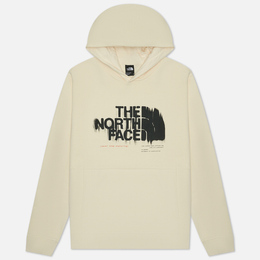 The North Face: Бежевая толстовка  Graphic