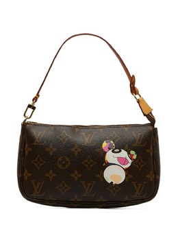 Louis Vuitton Pre-Owned: Коричневый клатч