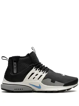 Nike: Белые кроссовки Air Presto Mid Utility