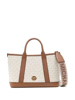 Michael Kors: Бежевая сумка 