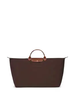 Longchamp: Коричневая сумка Le Pliage Original