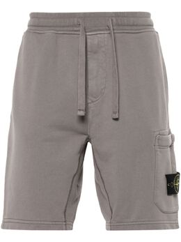 Stone Island: Коричневые шорты  Compass