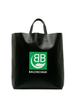 Balenciaga Pre-Owned: Чёрная сумка-шоппер