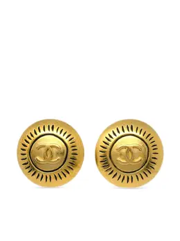 CHANEL Pre-Owned: Серьги 