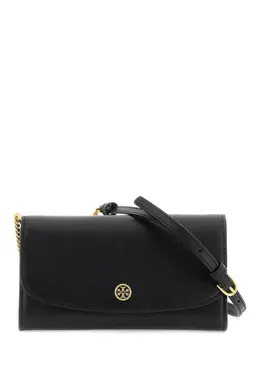 Tory burch: Чёрная сумка  Robinson