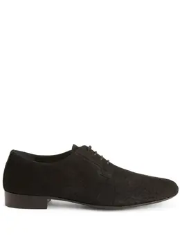 Giuseppe Zanotti: Чёрные туфли  Flatcher