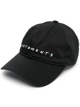 VETEMENTS: Чёрная кепка  Friendly